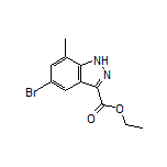 Ethyl 5-Bromo-7-methyl-1H-indazole-3-carboxylate