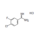 4-Chloro-3-fluorobenzimidamide Hydrochloride