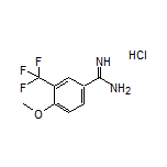 4-Methoxy-3-(trifluoromethyl)benzimidamide Hydrochloride