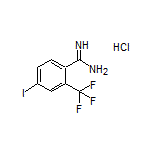 4-Iodo-2-(trifluoromethyl)benzimidamide Hydrochloride