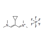 (E)-N-[2-Cyclopropyl-3-(dimethylamino)allylidene]-N-methylmethanaminium Hexafluorophosphate(V)