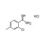 2-Chloro-4-methylbenzimidamide Hydrochloride