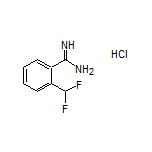 2-(Difluoromethyl)benzimidamide Hydrochloride