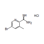 5-Bromo-3-methylpyridine-2-carboximidamide Hydrochloride