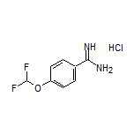 4-(Difluoromethoxy)benzimidamide Hydrochloride