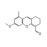 6-Methoxy-8-methyl-2,3-dihydro-1H-xanthene-4-carbaldehyde