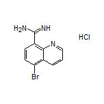 5-Bromoquinoline-8-carboximidamide Hydrochloride