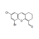 5-Bromo-7-chloro-2,3-dihydro-1H-xanthene-4-carbaldehyde