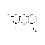 5,7-Diiodo-2,3-dihydro-1H-xanthene-4-carbaldehyde