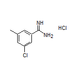 3-Chloro-5-methylbenzimidamide Hydrochloride