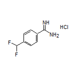 4-(Difluoromethyl)benzimidamide Hydrochloride