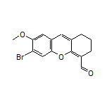 6-Bromo-7-methoxy-2,3-dihydro-1H-xanthene-4-carbaldehyde