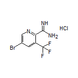 5-Bromo-3-(trifluoromethyl)pyridine-2-carboximidamide Hydrochloride