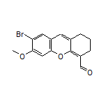 7-Bromo-6-methoxy-2,3-dihydro-1H-xanthene-4-carbaldehyde