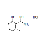 2-Bromo-6-methylbenzimidamide Hydrochloride