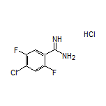 4-Chloro-2,5-difluorobenzimidamide Hydrochloride