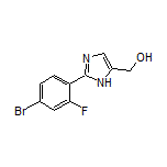 2-(4-Bromo-2-fluorophenyl)imidazole-5-methanol