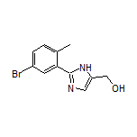 2-(5-Bromo-2-methylphenyl)imidazole-5-methanol