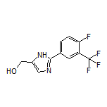 2-[4-Fluoro-3-(trifluoromethyl)phenyl]imidazole-5-methanol