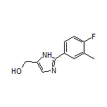 2-(4-Fluoro-3-methylphenyl)imidazole-5-methanol