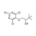 3,3-Dimethyl-1-[(2,4,6-trichloro-5-pyrimidinyl)oxy]-2-butanol