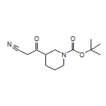 3-(1-Boc-3-piperidyl)-3-oxopropanenitrile