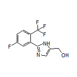 2-[5-Fluoro-2-(trifluoromethyl)phenyl]imidazole-5-methanol