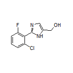 2-(2-Chloro-6-fluorophenyl)imidazole-5-methanol