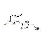 2-(5-Chloro-2-fluorophenyl)imidazole-5-methanol