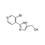 2-(3-Bromo-4-pyridyl)imidazole-5-methanol