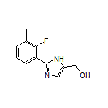 2-(2-Fluoro-3-methylphenyl)imidazole-5-methanol