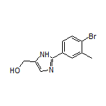 2-(4-Bromo-3-methylphenyl)imidazole-5-methanol