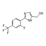 2-[2-Fluoro-4-(trifluoromethyl)phenyl]imidazole-5-methanol