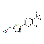 2-[3-Fluoro-4-(trifluoromethyl)phenyl]imidazole-5-methanol