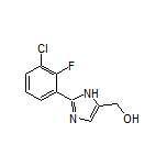 2-(3-Chloro-2-fluorophenyl)imidazole-5-methanol