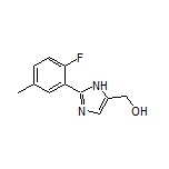 2-(2-Fluoro-5-methylphenyl)imidazole-5-methanol