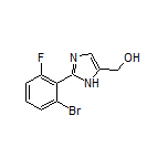 2-(2-Bromo-6-fluorophenyl)imidazole-5-methanol