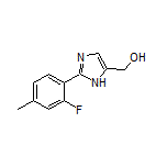 2-(2-Fluoro-4-methylphenyl)imidazole-5-methanol