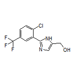 2-[2-Chloro-5-(trifluoromethyl)phenyl]imidazole-5-methanol