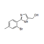 2-(2-Bromo-4-methylphenyl)imidazole-5-methanol