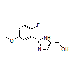 2-(2-Fluoro-5-methoxyphenyl)imidazole-5-methanol