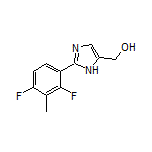 2-(2,4-Difluoro-3-methylphenyl)imidazole-5-methanol