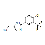 2-[4-Chloro-3-(trifluoromethyl)phenyl]imidazole-5-methanol