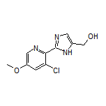 2-(3-Chloro-5-methoxy-2-pyridyl)imidazole-5-methanol