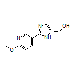 2-(6-Methoxy-3-pyridyl)imidazole-5-methanol