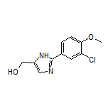 2-(3-Chloro-4-methoxyphenyl)imidazole-5-methanol