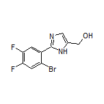 2-(2-Bromo-4,5-difluorophenyl)imidazole-5-methanol