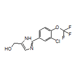 2-[3-Chloro-4-(trifluoromethoxy)phenyl]imidazole-5-methanol