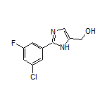 2-(3-Chloro-5-fluorophenyl)imidazole-5-methanol