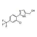 2-[2-Chloro-4-(trifluoromethyl)phenyl]imidazole-5-methanol